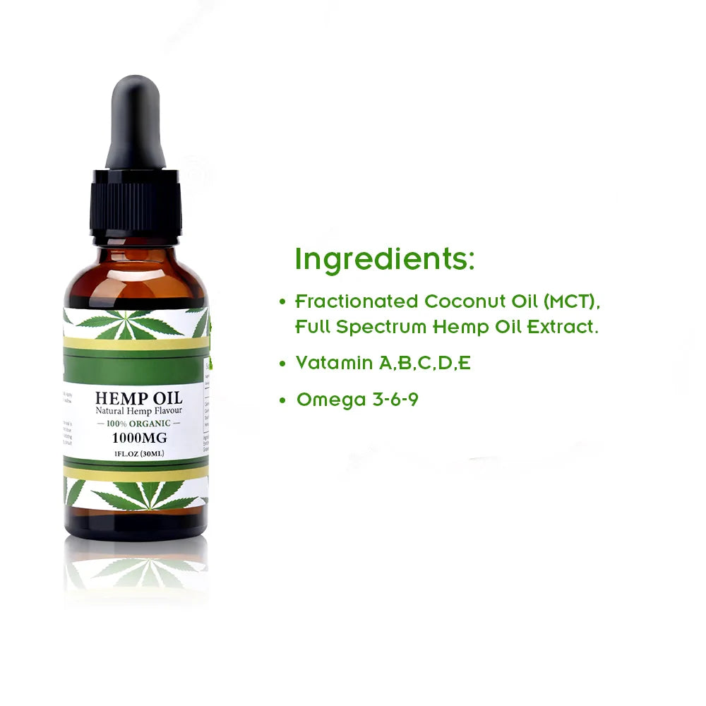 Organic Hemp CBD Oil